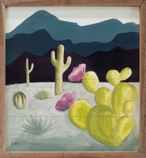 Arizona Desert Square By Jodi Hatfield